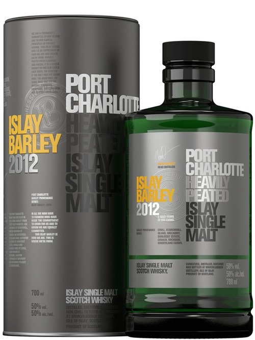 Віскі Bruichladdich Port Charlotte Islay Barley 50% 0.7 л